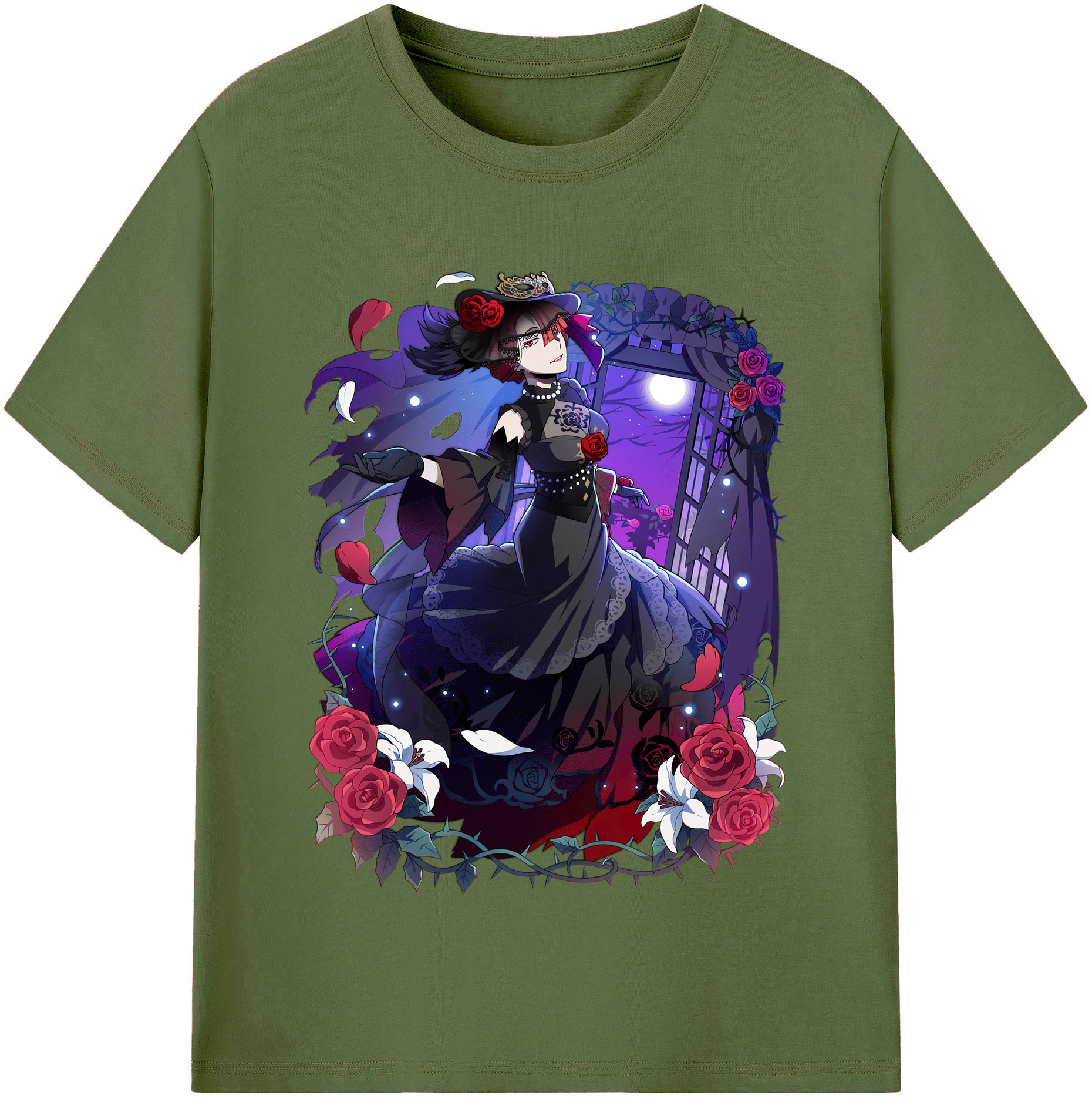 （画像用） 文豪ストレイドッグス Bungo Stray Dogs 綿100％半袖Tシャツ（フロントプリント）
